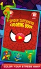 spider super heroes coloring g screenshot 8