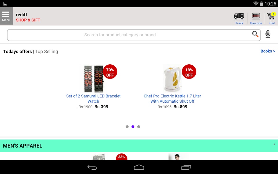 Rediff Shopping - Preview 3