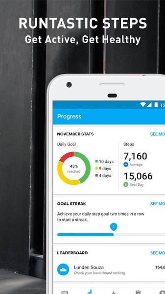 Runtastic Steps - Preview 1