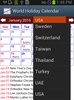 World Holiday Calendar screenshot 7