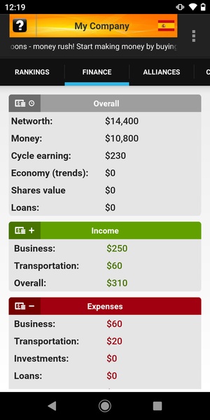 Tycoon Business Game - Preview 7
