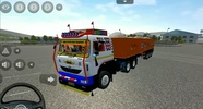 Tata Truck Red Livery Bussid screenshot 3