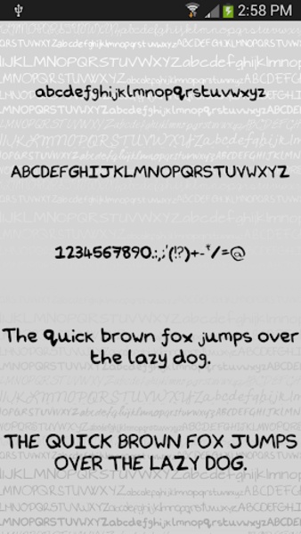 Handwritten 3 Free Font Theme - Preview 4