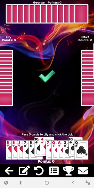 Play Hearts Card Game - Preview 4