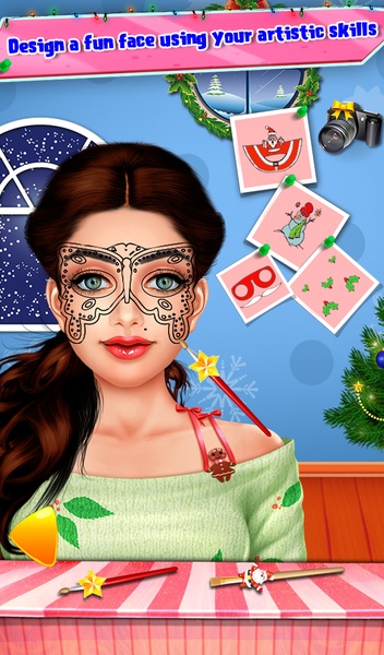 Christmas Makeup Dressup - Preview 2
