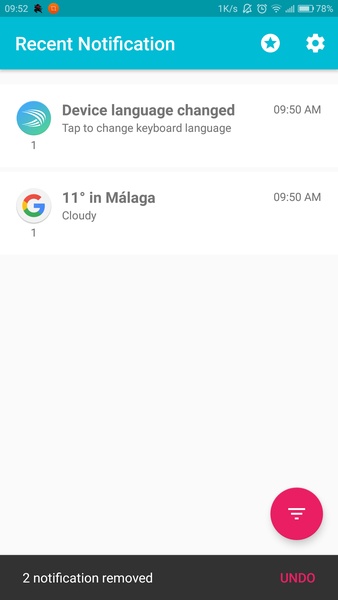 Recent Notification - Preview 6