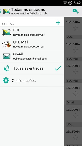 UOL e BOL lançam apps para ler todos os e-mails em um só lugar - 02/02/2015  - UOL TILT