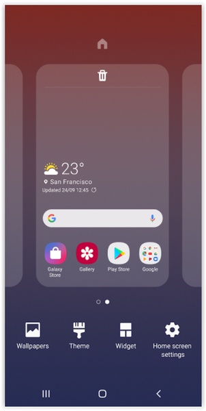 Samsung One UI Home - Preview 2