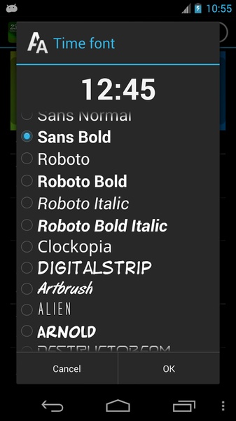 DIGI Clock Widget - Preview 1