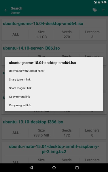 Torrent Search Engine - Preview 5