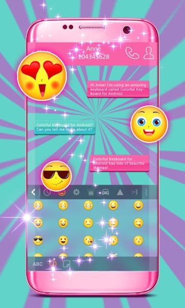 Colorful Keyboard for Android - Preview 2