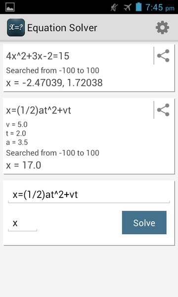 Equation Solver - Preview 5