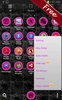 Pink Skull Go Launcher Theme screenshot 1