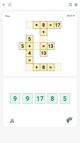 Jogo de Matemática Crossmath versão móvel andróide iOS apk baixar  gratuitamente-TapTap