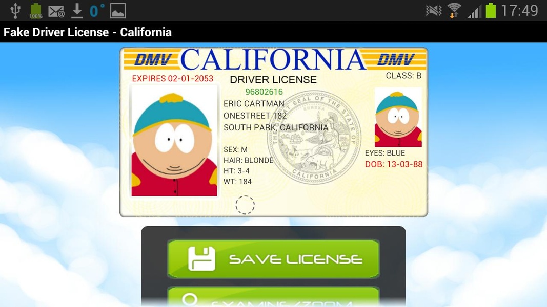 Fake Driver License Generator - Preview 7
