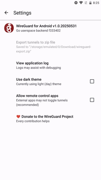 WireGuard - Preview 9