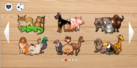 Animals puzzle games for kids screenshot 4