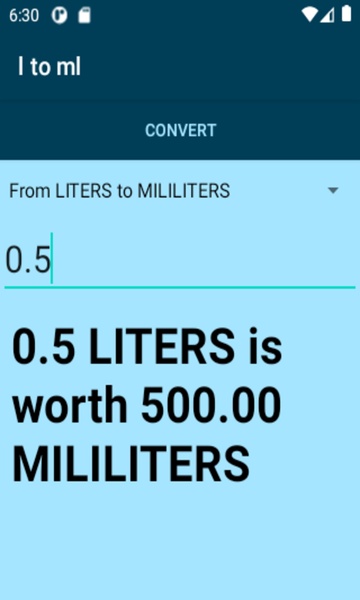 l to ml converter - Preview 4