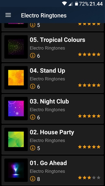 Electro ringtones - Preview 11