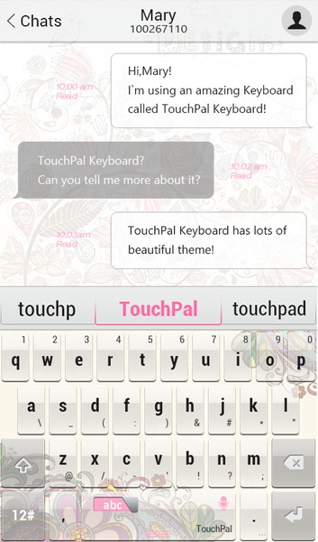 Multicolor World TouchPal Theme - Preview 3
