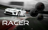 Racer Clock Zooper Widget screenshot 1