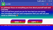 Romantic valentine's day Love SMS screenshot 2