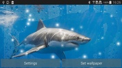 Shark Live Wallpaper screenshot 1