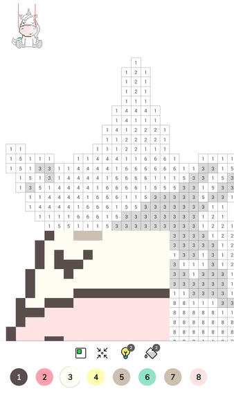 Paint by Number - Pixel Art - Preview 8