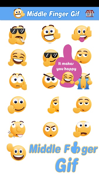 Middle Finger Gif - Preview 6