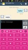 GO Keyboard Pink screenshot 8
