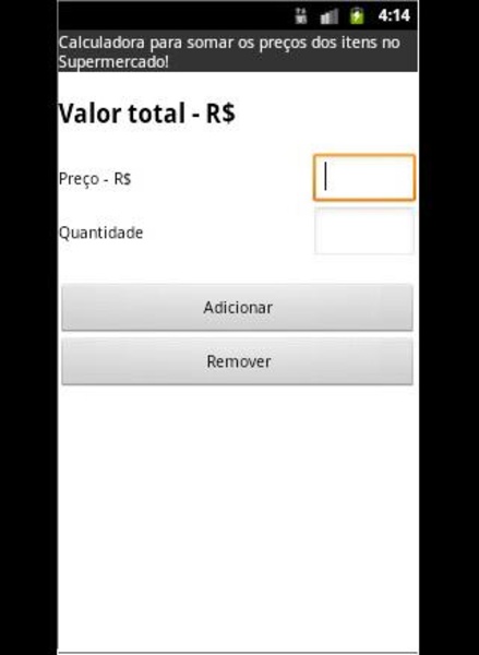 Calculadora de Compras - Preview 2