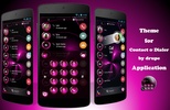 Theme Dialer Spheres Pink screenshot 6
