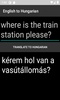 English to Hungarian screenshot 2