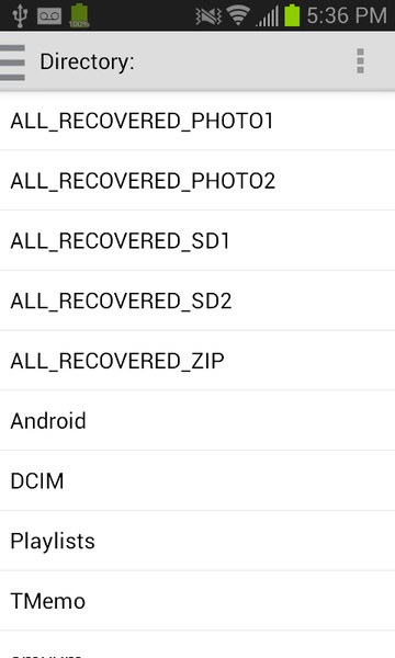 Recovery File Browser - Preview 1