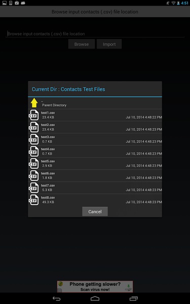 CSV Contacts Importer - Preview 14