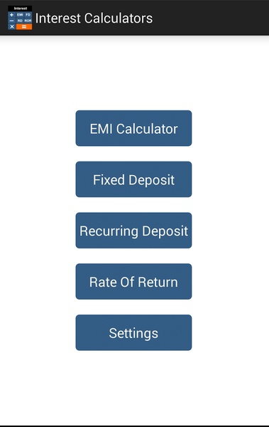 Interest Calculators - Preview 5