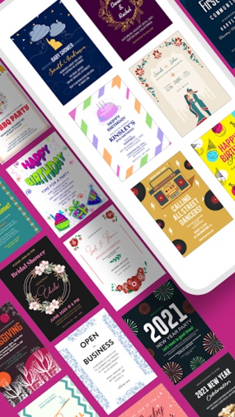 Invitation Card Maker & Design - Preview 7