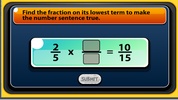 Multiply Dissimilar Fractions screenshot 2