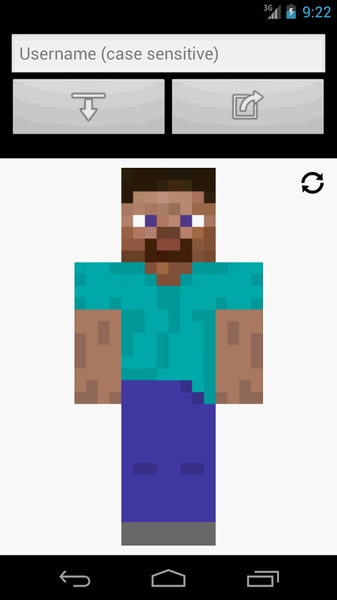 Skin Widget for Minecraft - Preview 5