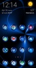 Theme Launcher - Spheres Blue screenshot 1