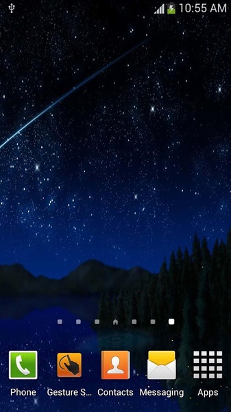 Meteors star firefly live wallpaper - Preview 4