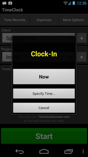 TimeClock - Preview 2