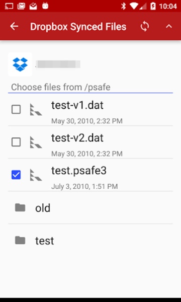 PasswdSafe Sync - Preview 2