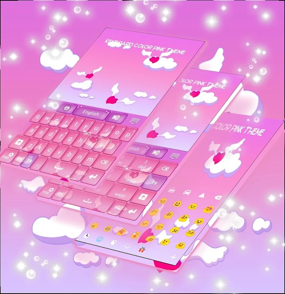 Purple Valentine Keyboard - Preview 4