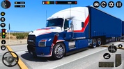 American Truck Driving Trailer screenshot 3