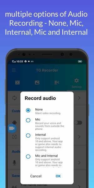 TG Recorder - Screen Recording - Preview 5