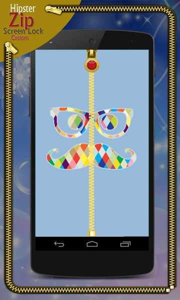Hipster Zip Screen Lock Custom - Preview 2
