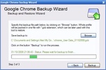 Google Chrome Backup screenshot 1