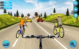 Bicycle Rider Traffic Race screenshot 4