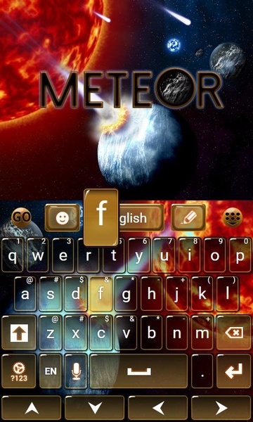 Meteor Keyboard - Preview 3